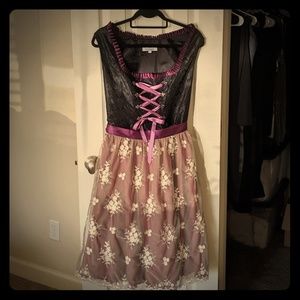 Edelnice two piece dirndl made in Germany EUC